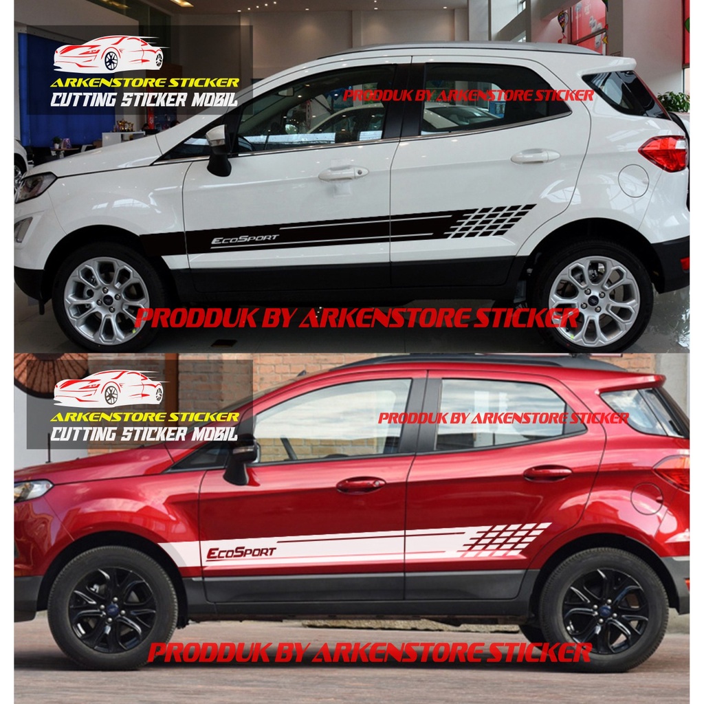 cutting sticker mobil ecosport cutting sticker mobil ford ecosport terbaru
