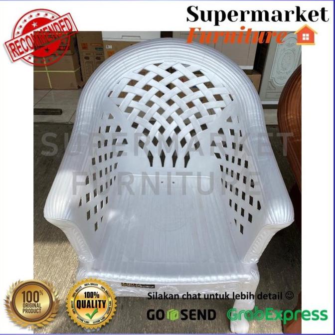 Kursi Teras Napolly Bt- 45 | Sofa Tiger Plastik | Kursi Raja Plastik | Fifthgaragestore