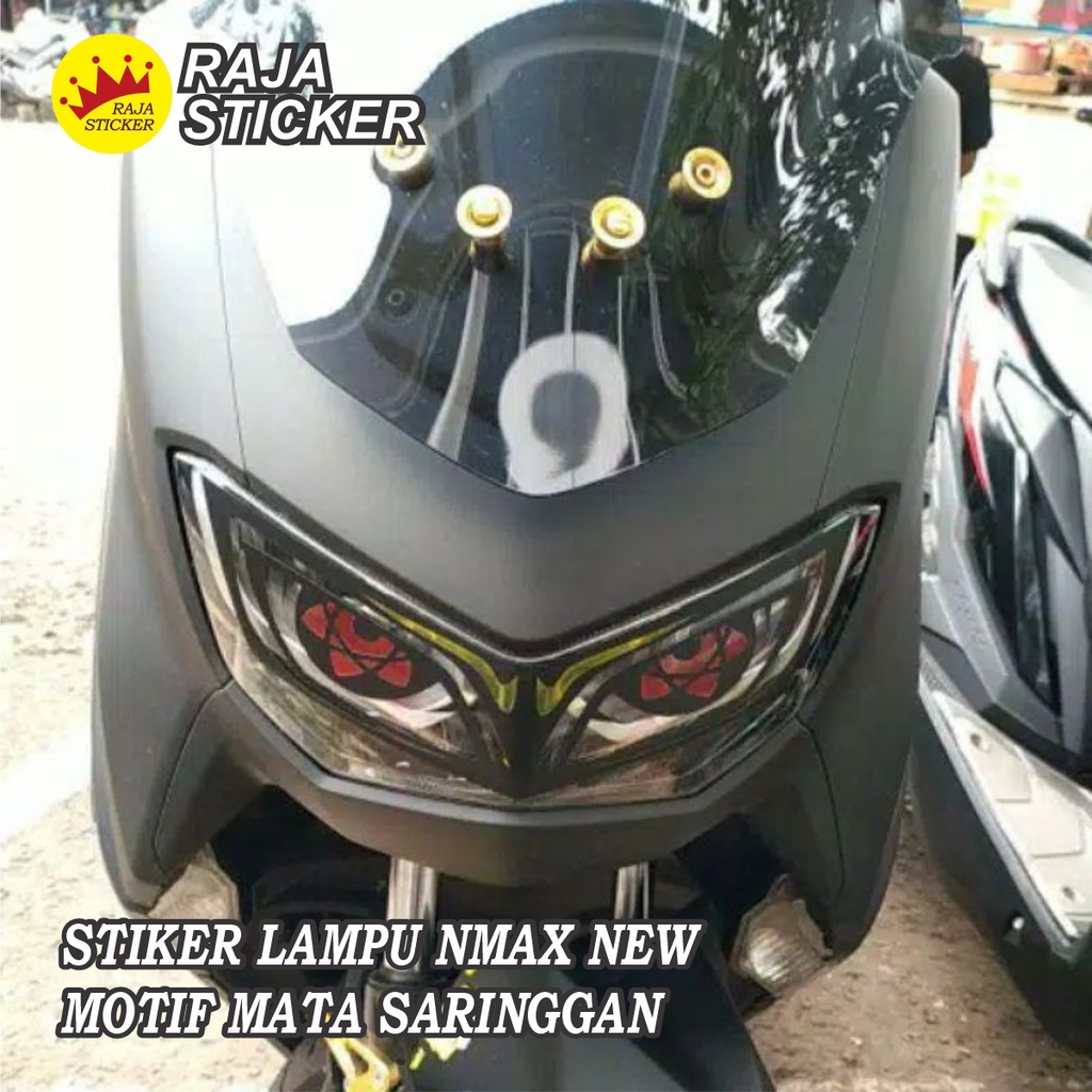 STICKER VARIASI MATA ELANG LAMPU ALL NEW NMAX 2020 BISA BAYAR COD