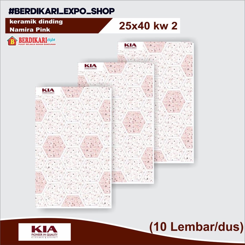 Namira Pink KERAMIK KIA 25X40