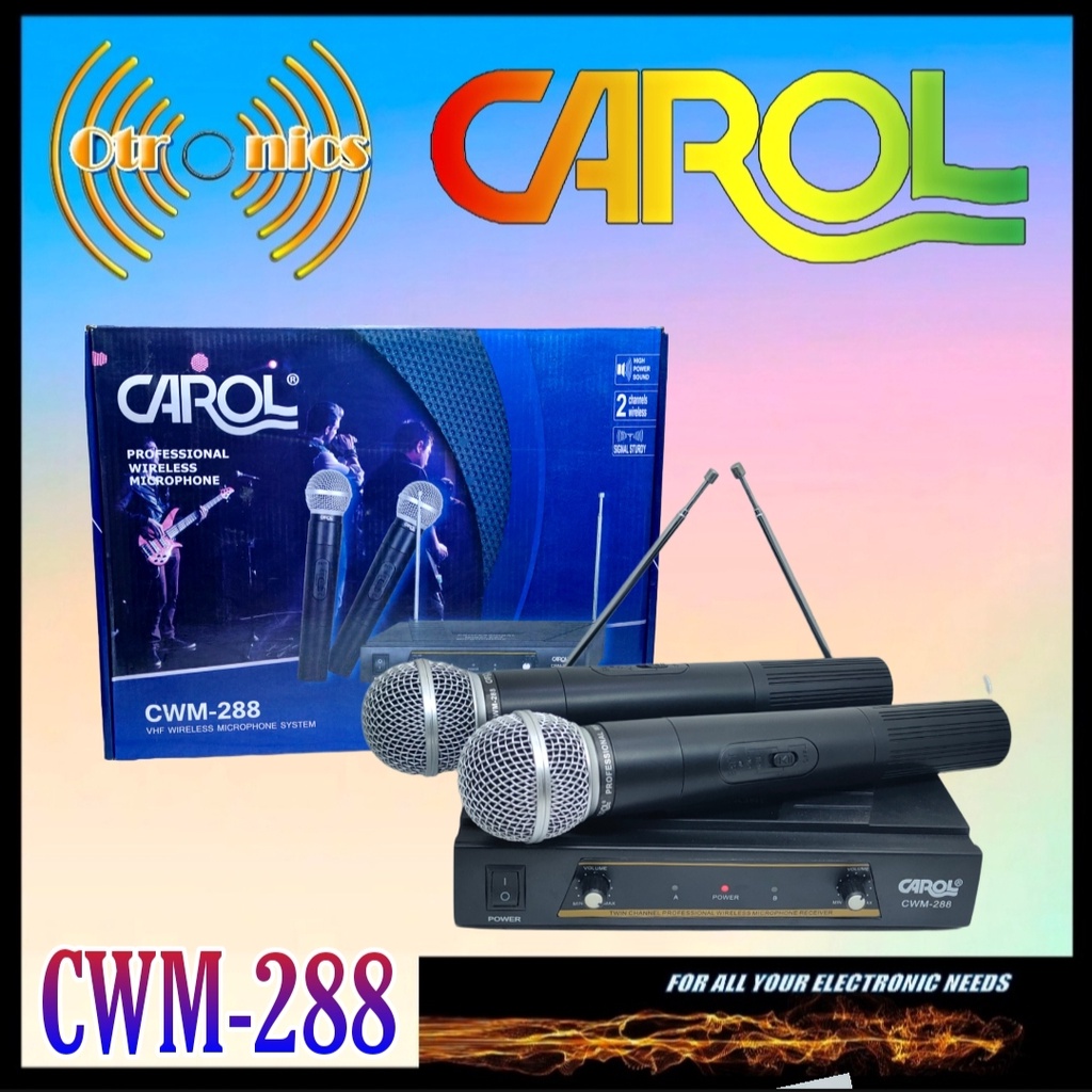 Mic Wireless Carol Handle CWM-288