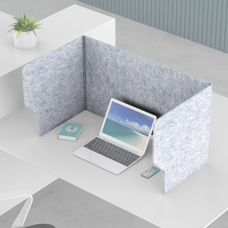 CANVAS Partisi Sekat Meja Pembatas Meja Office Table Divider