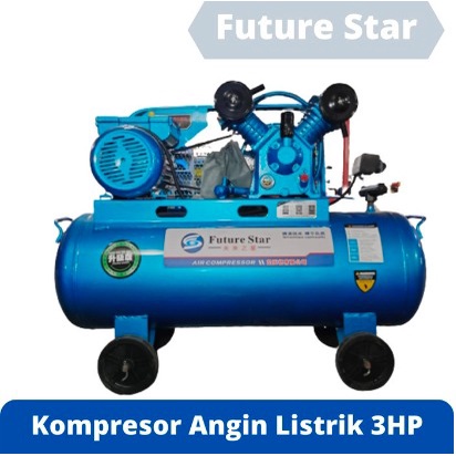 KOMPRESOR ANGIN 3 HP / KOMPRESOR ANGIN LISTRIK 2 PISTON V-0.28/8