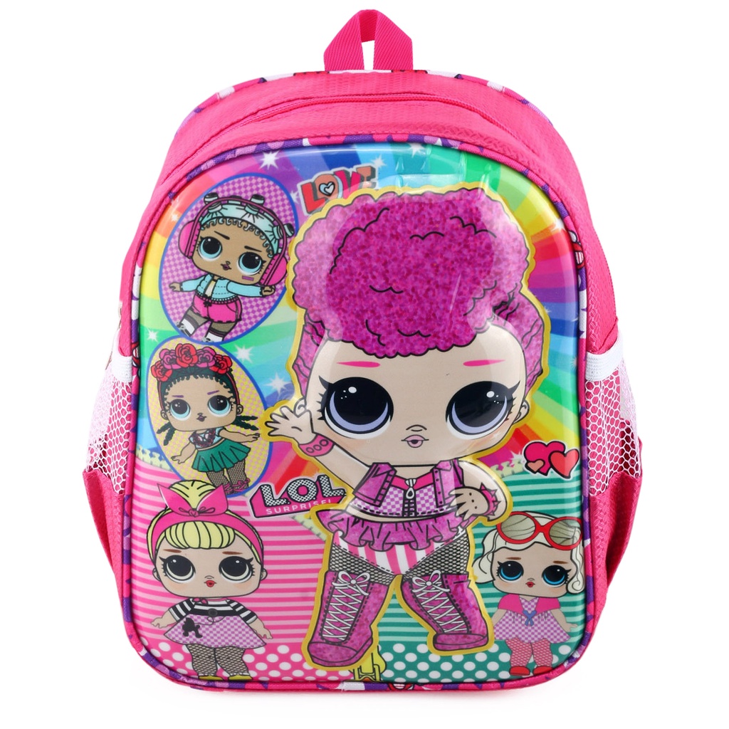 RTM - Tas Ransel Anak Motif Timbul - EMBOSS LOL - ransel Sekolah Anak - School Bag Tas Sekolah Anak - Tas Anak Sekolah Tas Anak Kecil Tas Anak SD Tas Anak TK Promo Diskon Termurah Terlaris Terbaru Best Seller