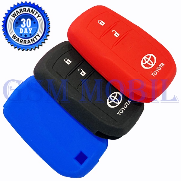 Casing Silikon Karet Kunci Remote Toyota Innova Venturer 2 Tombol
