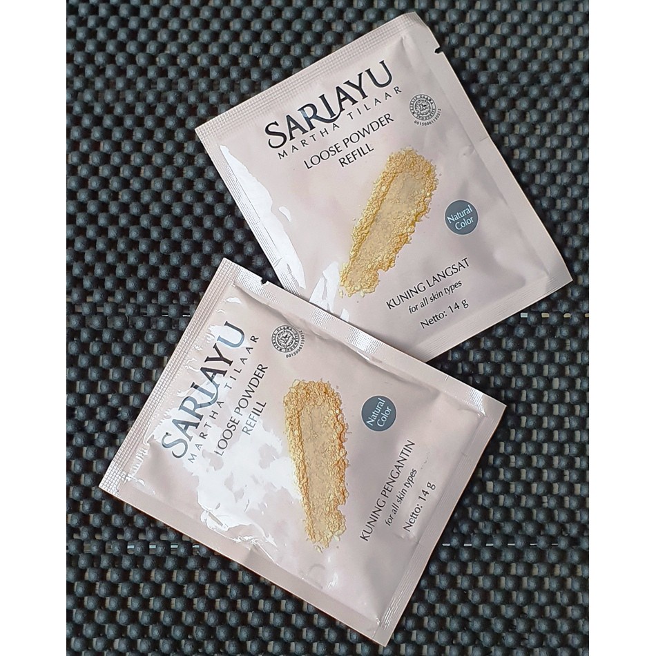 Sari Ayu Loose Powder Foundation | Sariayu Alas Bedak | Bedak Tabur