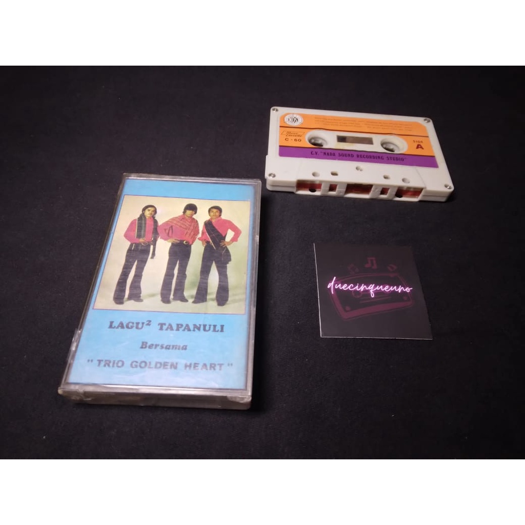 LAGU-LAGU TAPANULI BERSAMA TRIO GOLDEN HEART (KASET PITA)