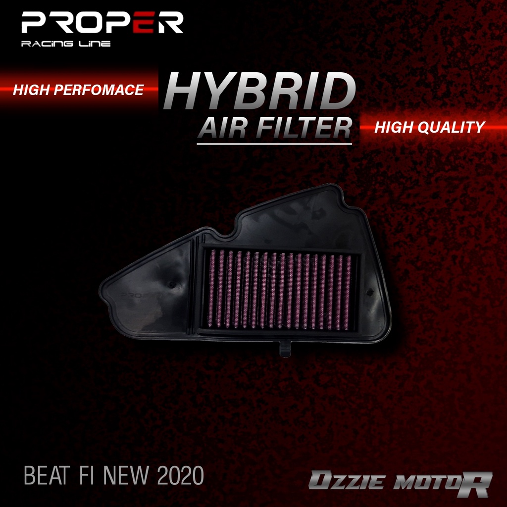 AIR FILTER SARINGAN UDARA FILTER UDARA PROPER RACING LINE MOTOR BEAT FI NEW 2020 K0J
