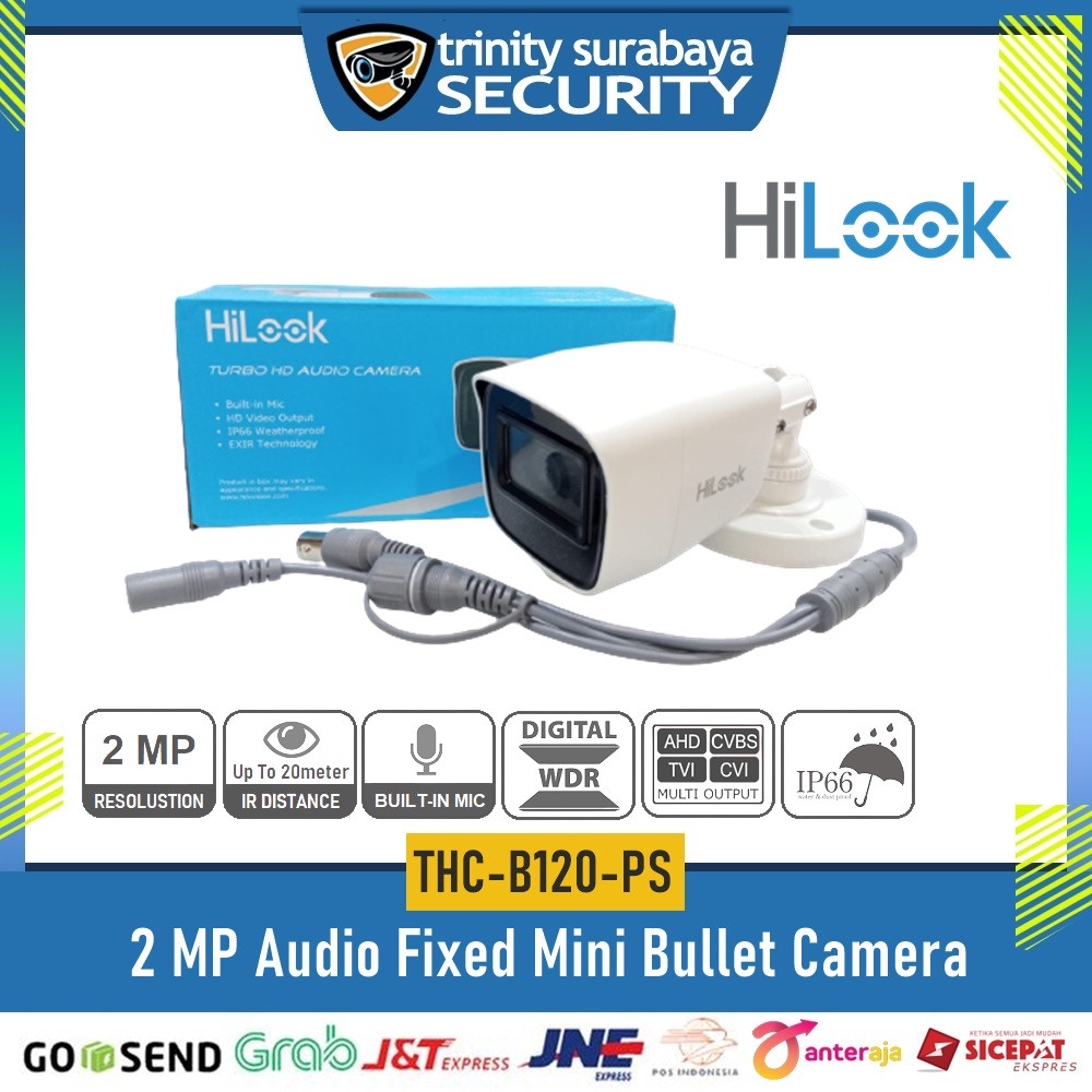 CCTV HILOOK 2MP OUTDOOR THC-B120-PS ( SUARA )