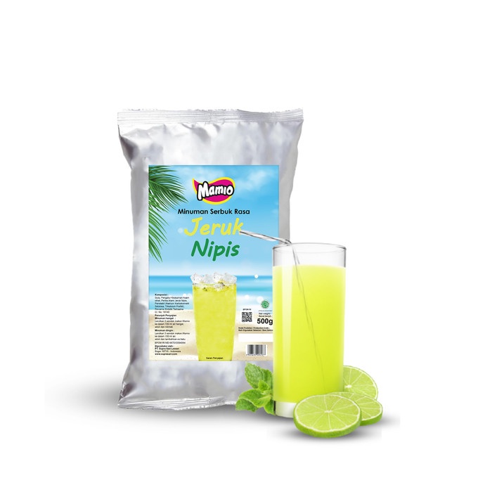 

Mamio Rasa Jeruk Nipis / Lime Kemasan 500Gr