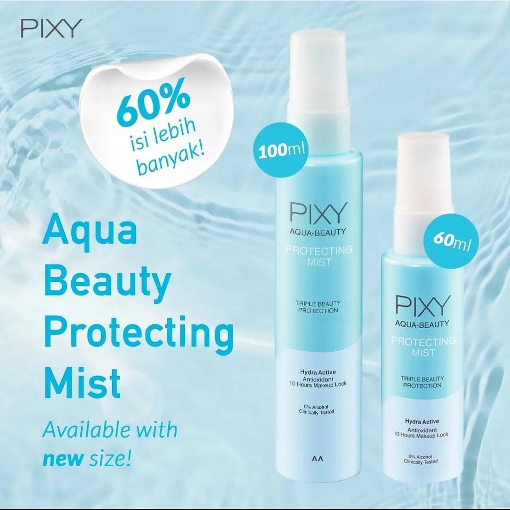 Pixy Aqua Beauty Protecting Mist face mist Spray 60 ml