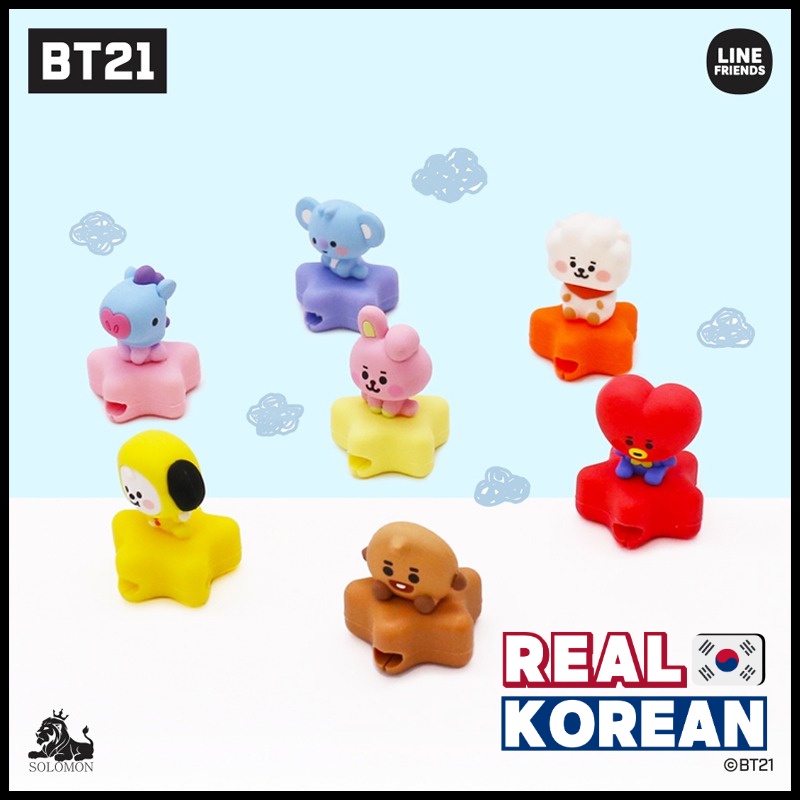 OFFICIAL BTS X BT21 Cable Mascot