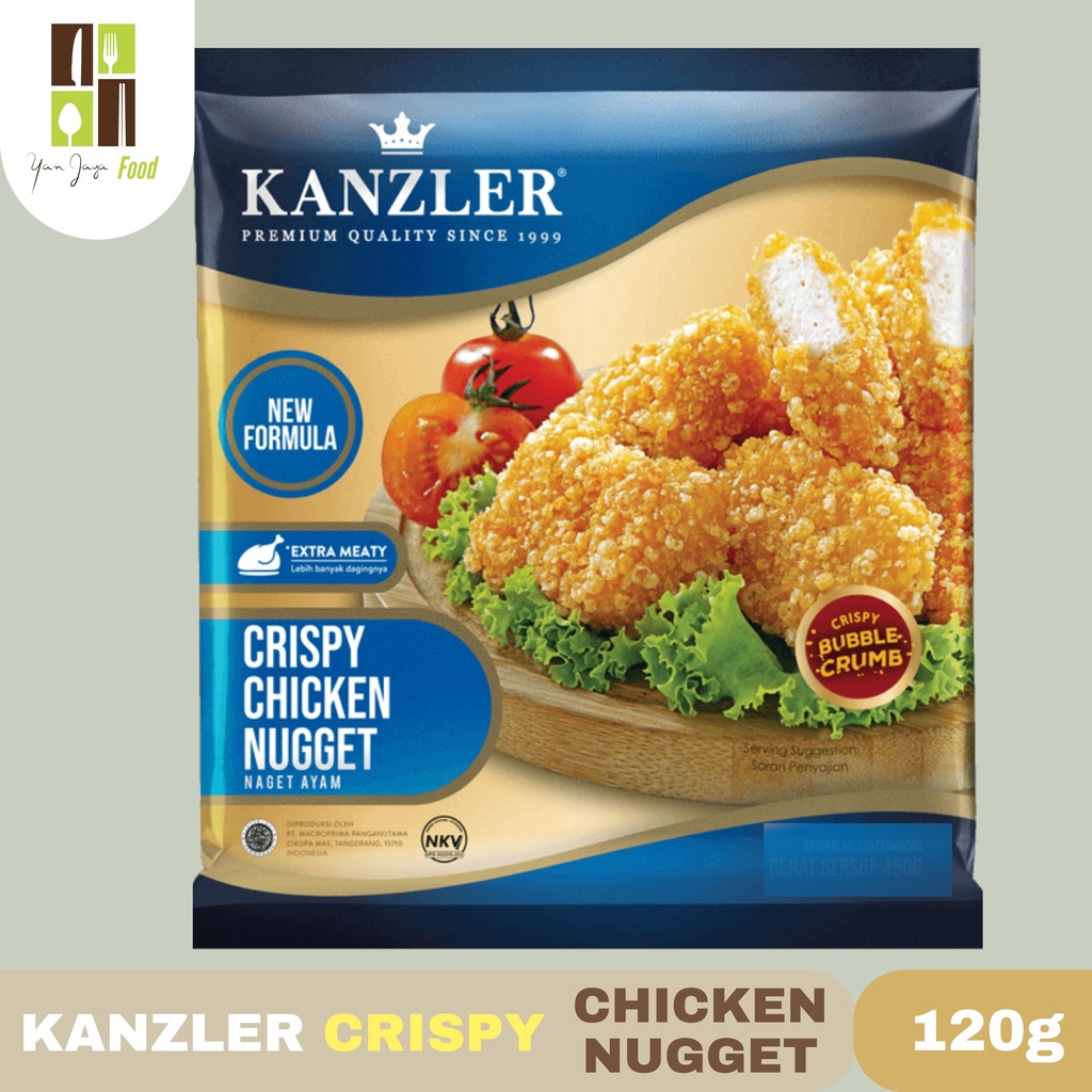 

KANZLER CRISPY CHICKEN NUGGET 120G KECIL