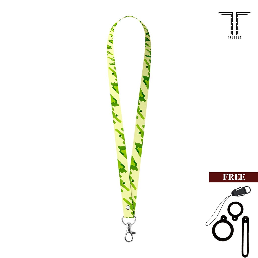 

Lanyard Gantungan HP Aesthetic Gantungan HP Name Tag FREE 3pcs Oring + Kait HP TRB 1,5 cm D4 Series