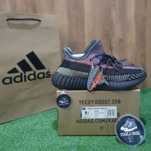 Sepatu Adidas Yeezy Boost 350 V2 Yecheil Black Reflective God Original Berkahhabadii