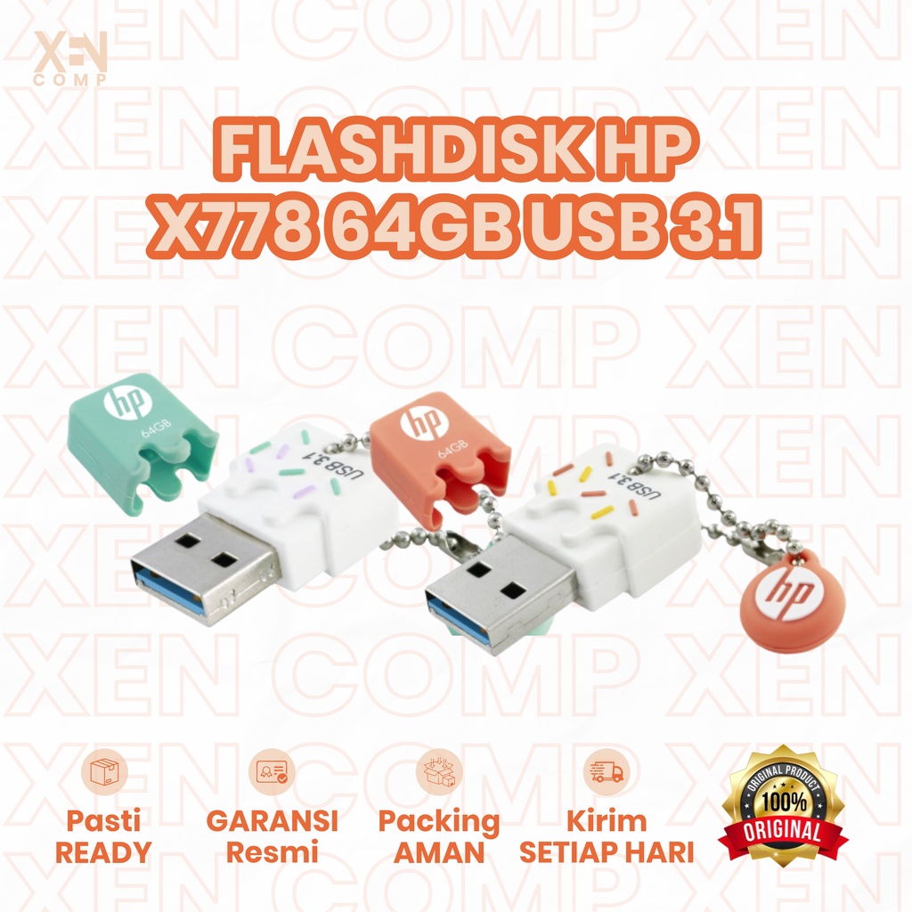 Flashdisk HP x778 64GB USB 3.1 Original