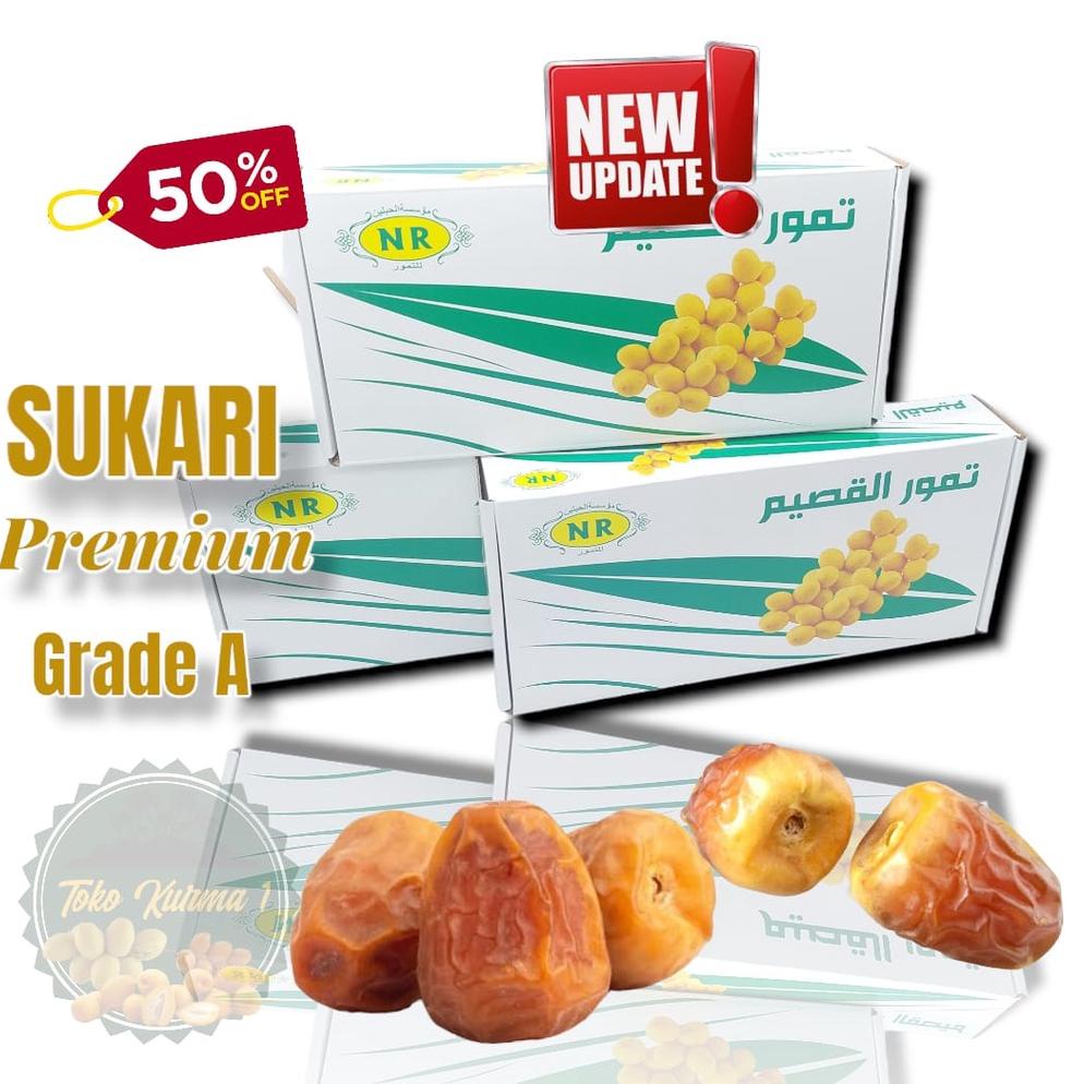 

Promo Kurma Sukari 1Kg [ Kemasan Dus ] Promo Best Seller!