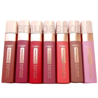 L'Oreal Loreal Paris Infallible Ultra Matte Les Macarons Lipstick - Praline D Paris