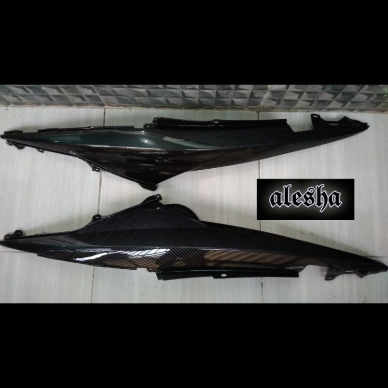 Cover side body samping besar xeon gt 125 carbon karbon