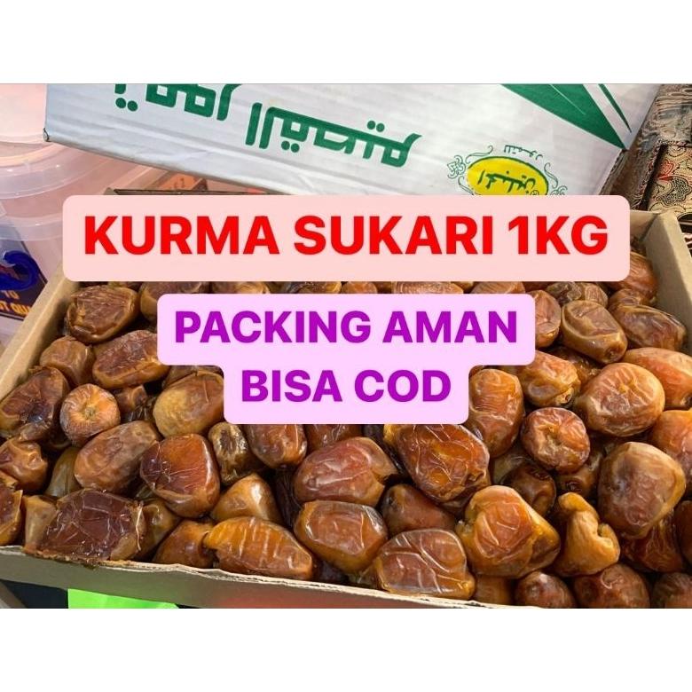 [Fresh] Kurma Sukari 1 Kg | Kurma Sukari 3 Kg | Kurma Sukari Al Qassim | Kurma Sukari Super Premium 