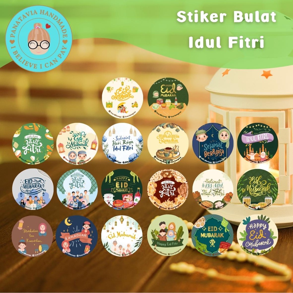 

Sticker Toples Idul fitri Sticker Idul FItri Bulat Lembaran A3+ | Ramadhan / Idul Fitri / Puasa