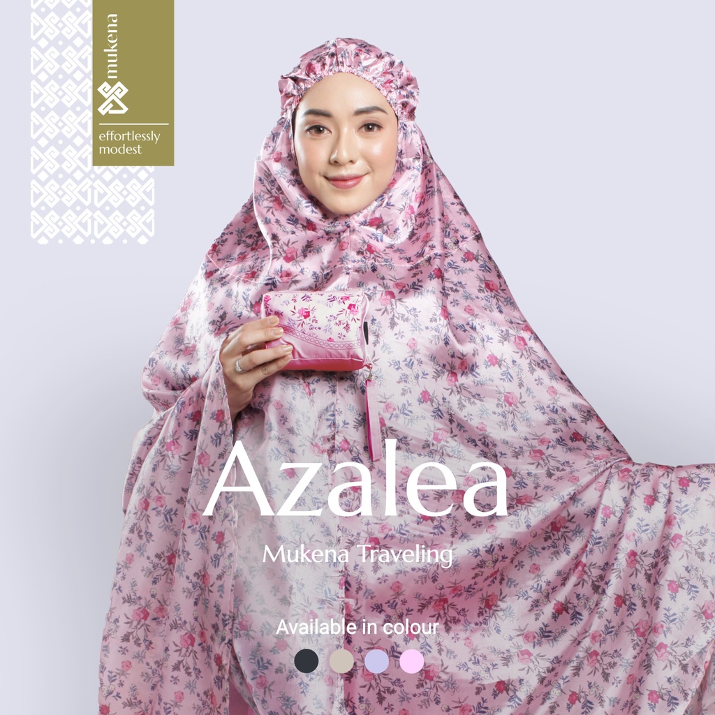 DS Modest - Mukena Traveling Mini Motif - Azalea