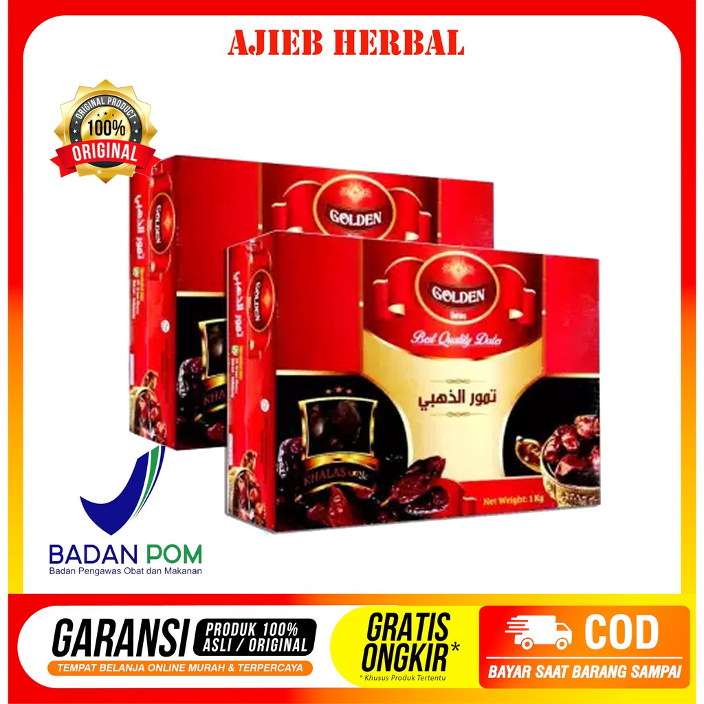

Kurma Khalas 1 Kg Golden Dates Premium High Quality