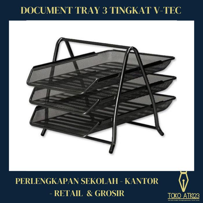 

Document Tray / Rak Dokumen Tingkat 3 V-Tec Vt.Bs.03Jr