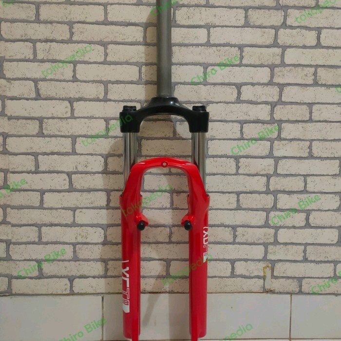 Fork 26 Sepeda Mtb Xct Suntour Oversize Vbrake Only Merah