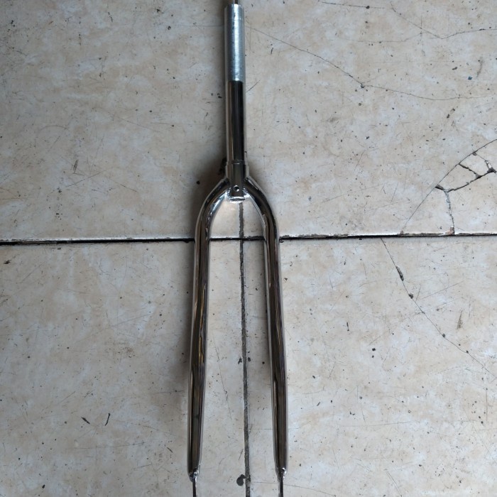 Fork Sepeda 700/700C Fixie/Balap/Roadbike Crome/Chrome Taiwan