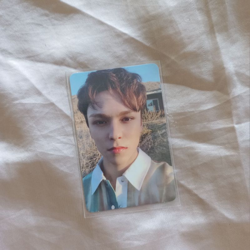 photocard seventeen official vernon henggarae kpop murah pc poca svt