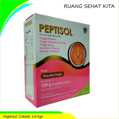 

PEPTISOL COKLAT 185 GRAM