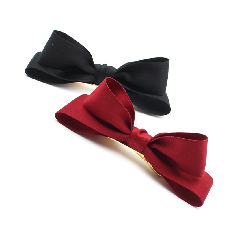 AC089 Jepit 3D Rambut Pita Berdiri Ribbon Brudu Korea