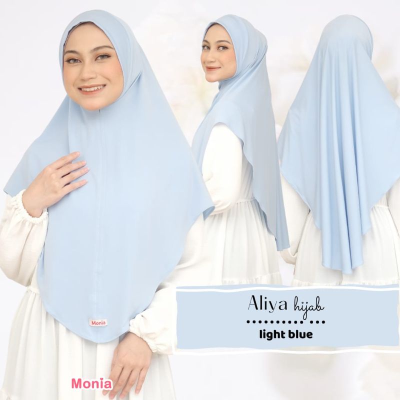 Aliya Hijab by Monia Hijab Kids size ML | Hijab Instant Terbaru