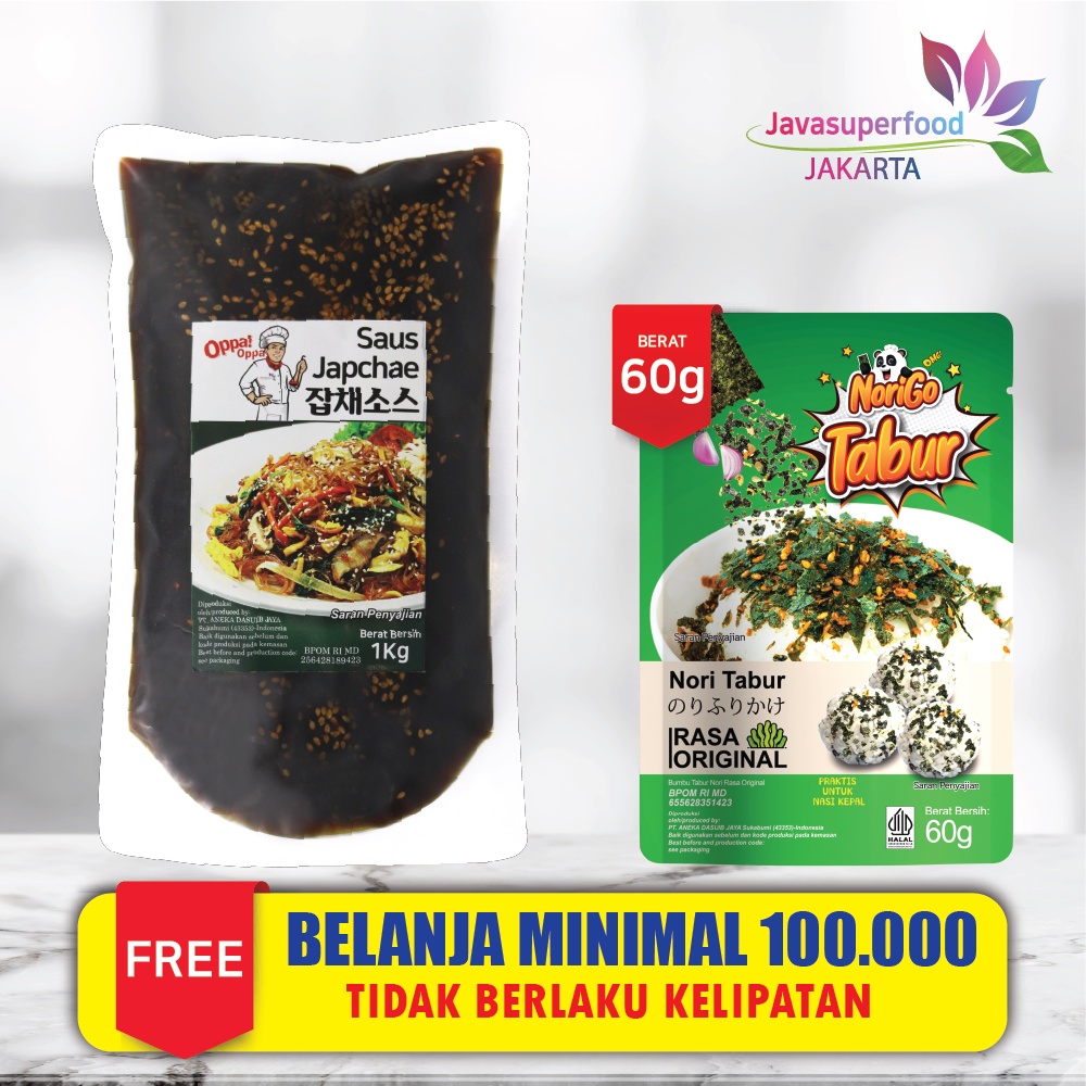 OppaOppa Japchae Saus / Bumbu Soun Goreng Korea Original Halal 1Kg