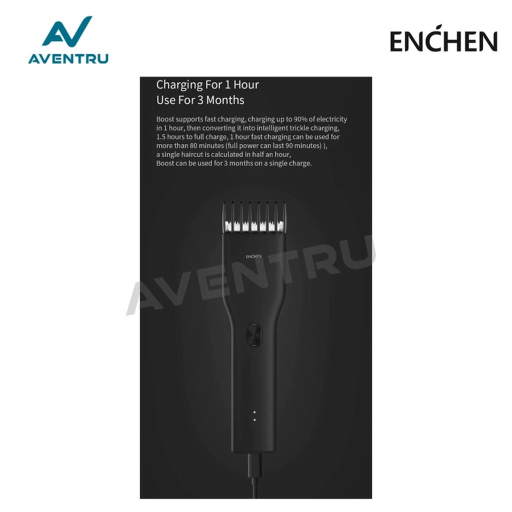 Alat Cukur Rambut Hair Clipper Enchen Boost