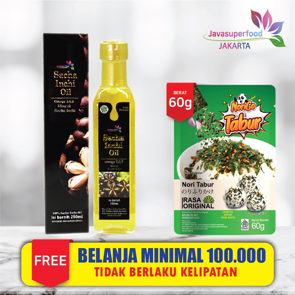 (LIVE) SACHA INCHI OIL / MINYAK SACHA INCHI 250ml