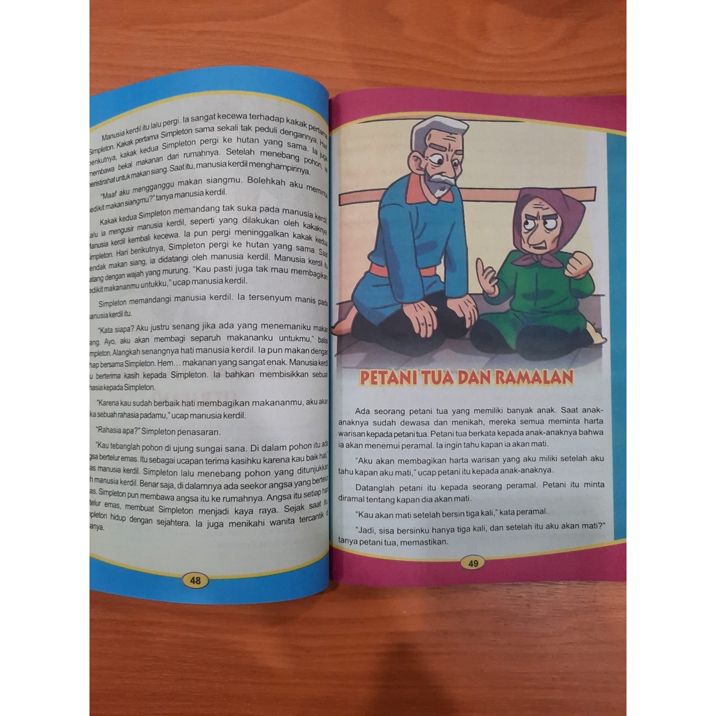 Buku Kumpulan Dongeng Anak Dunia Terbaik Sepanjang Masa Best Seller - TBS