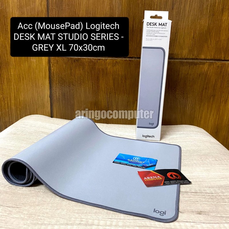 Acc (MousePad) Logitech DESK MAT STUDIO SERIES - GREY XL 70x30cm