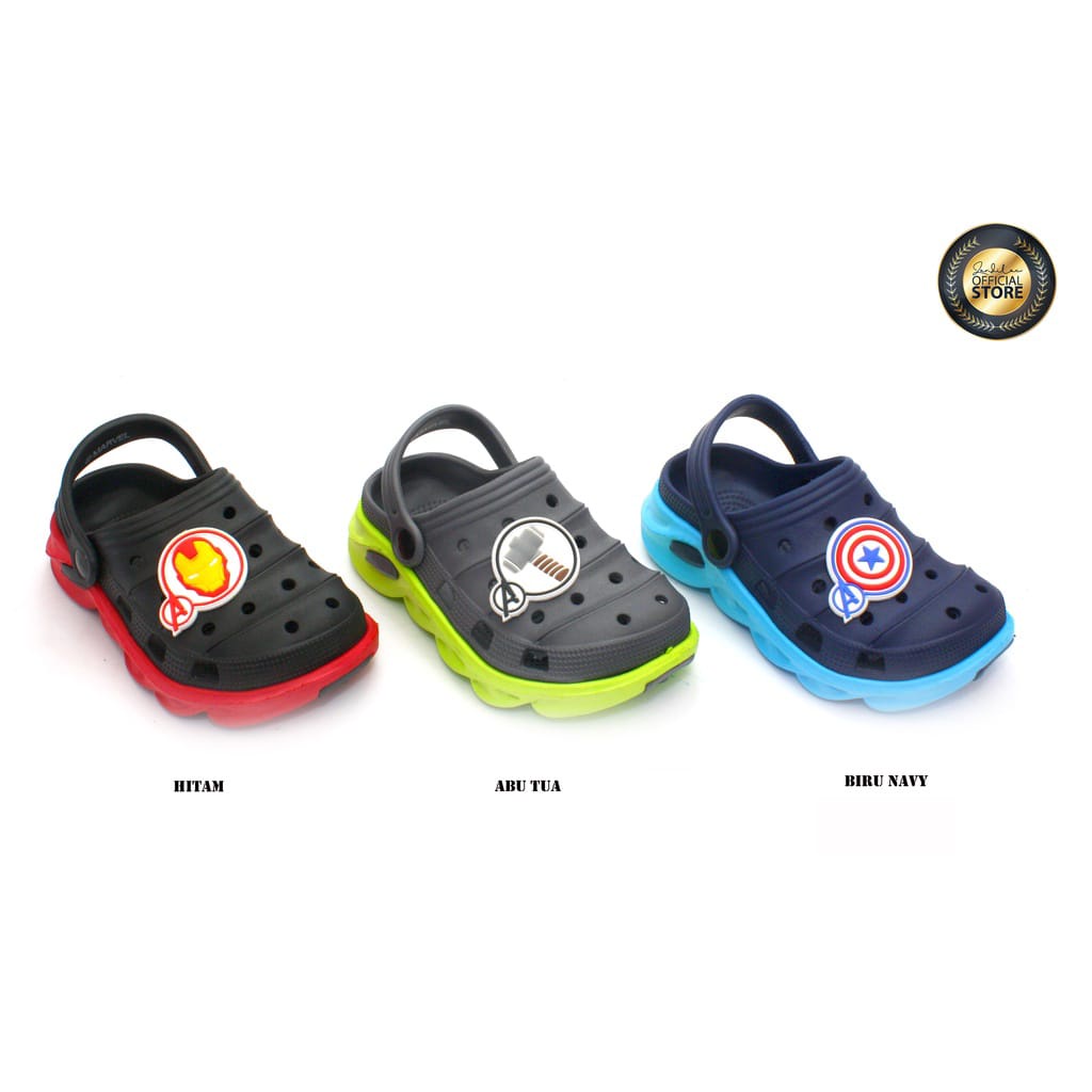 Zandilac Avengers - Sandal Laki Tanggung CH730052LK