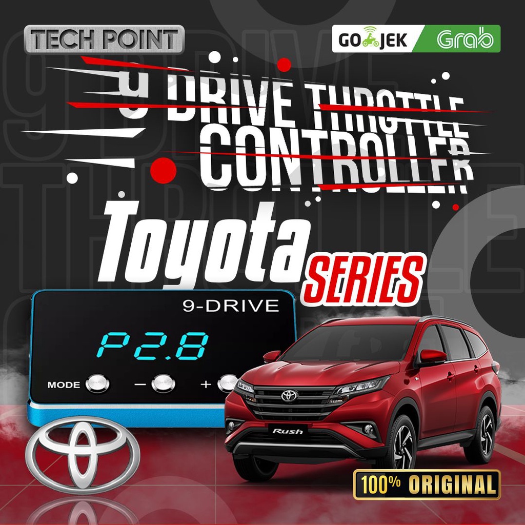 9 Drive All New Rush Throttle Controller Remap Toyota
