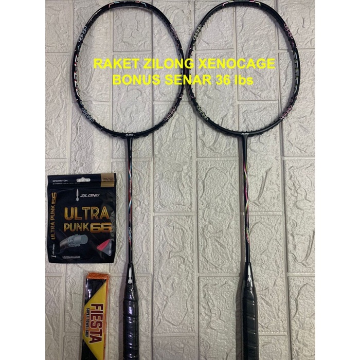 Raket Badminton Zilong Xenocage Bulutangkis Zilong Kuat 36Lbs Original #Original