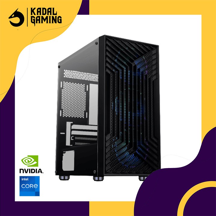 PC GAMING EDITING INTEL CORE I3 12100F VGA NVIDIA GTX 750TI 8GB RAM