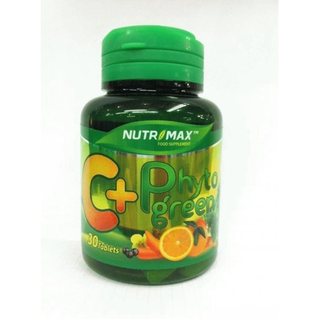 NUTRIMAX C+ PHYTOGREEN 30 TABLET ADULT DEWASA | NUTRIMAX C+ PHYTOGREEN ADUL@30 | C PLUS