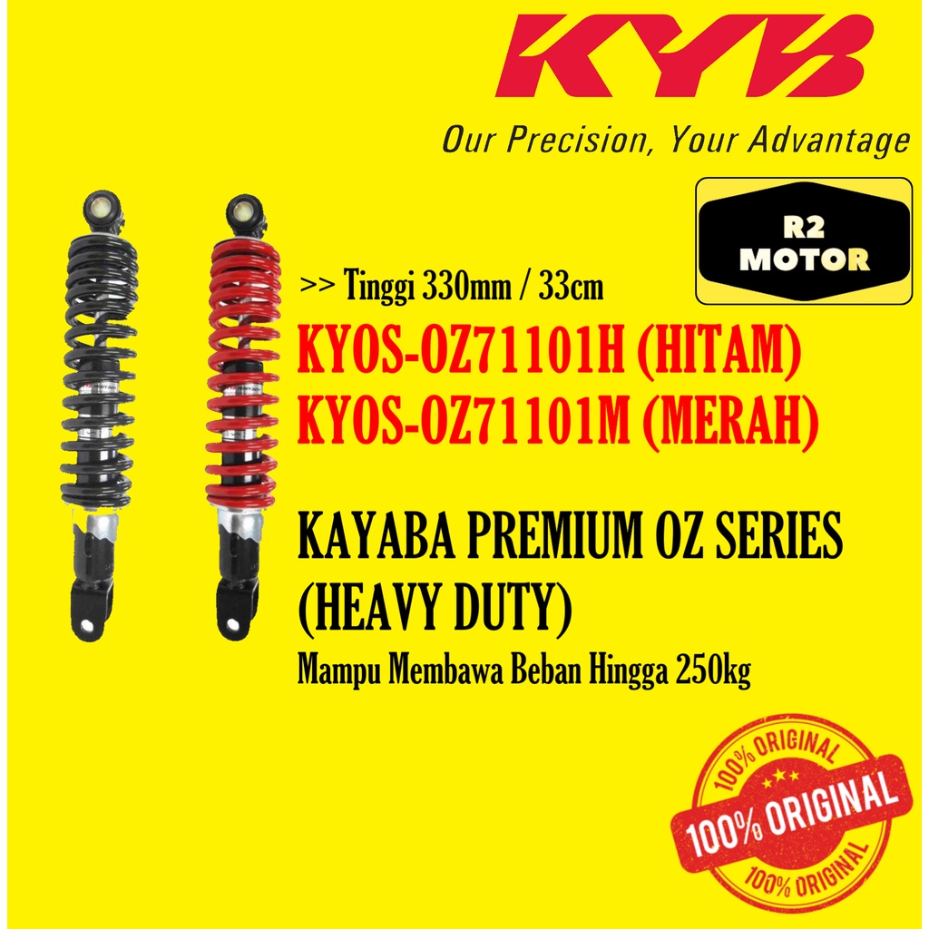 SHOCK SKOK BELAKANG KYB KYOS-OZ71101 BEAT SCOOPY VARIO MIO 125 150 FI ESP LED STATER KASAR HALUS SOU