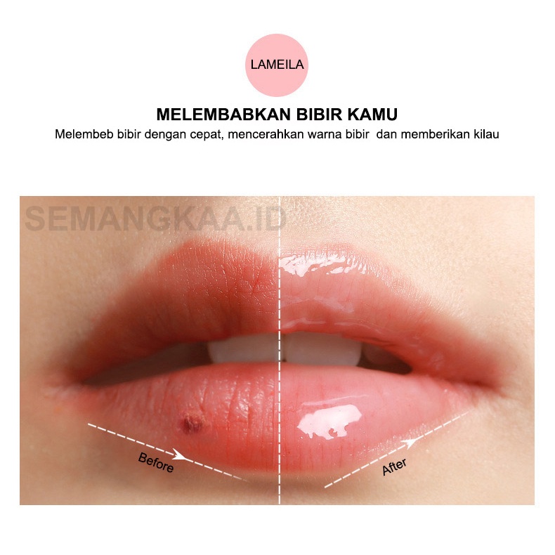 LAMEILA Pelembab Bibir Moisturizing Lip Mask Lip Balm Care LA076