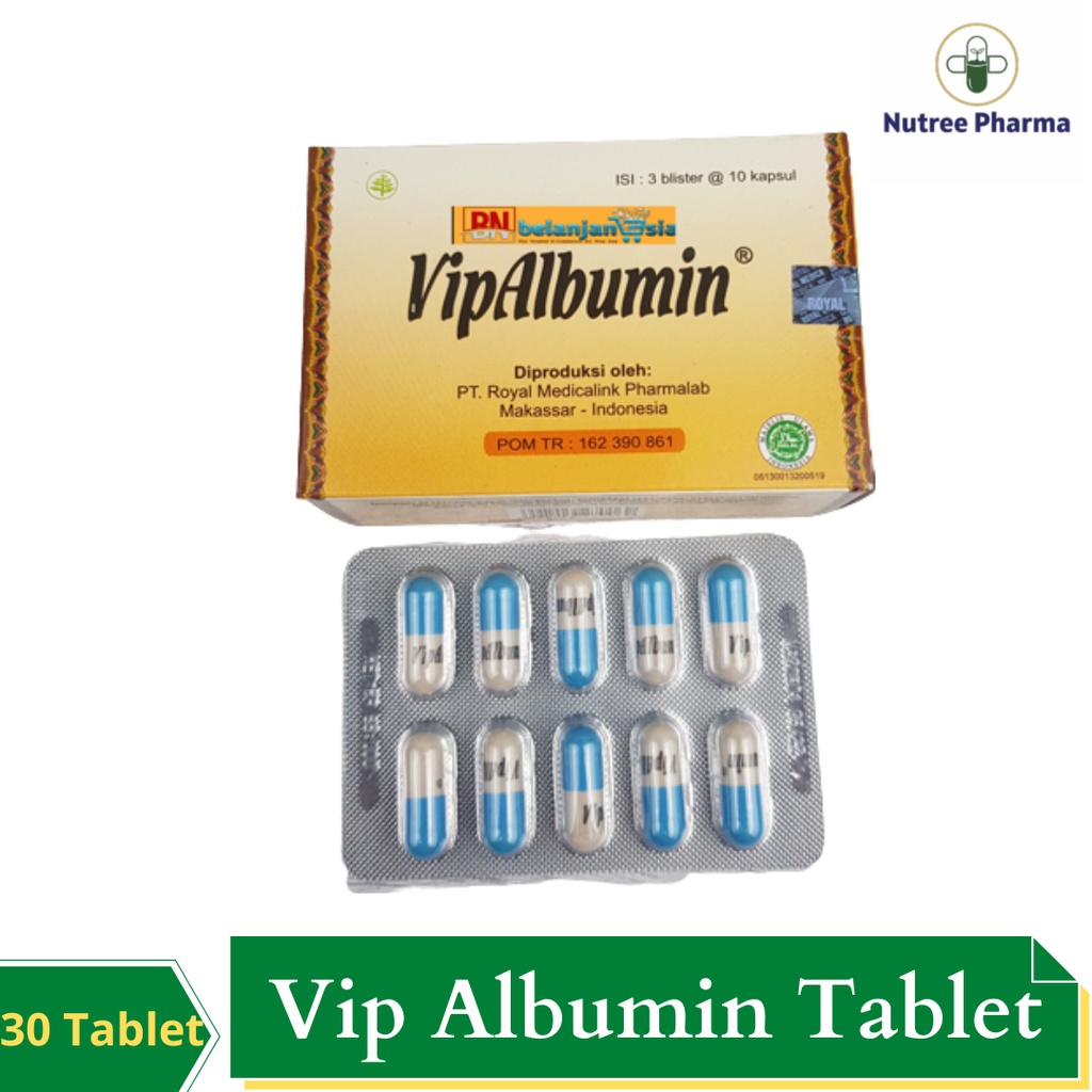 VIP ALBUMIN | VIPALBUMIN ISI 30 TABLET