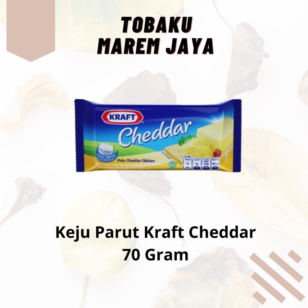 Keju Parut Kraft Cheddar 70 Gram