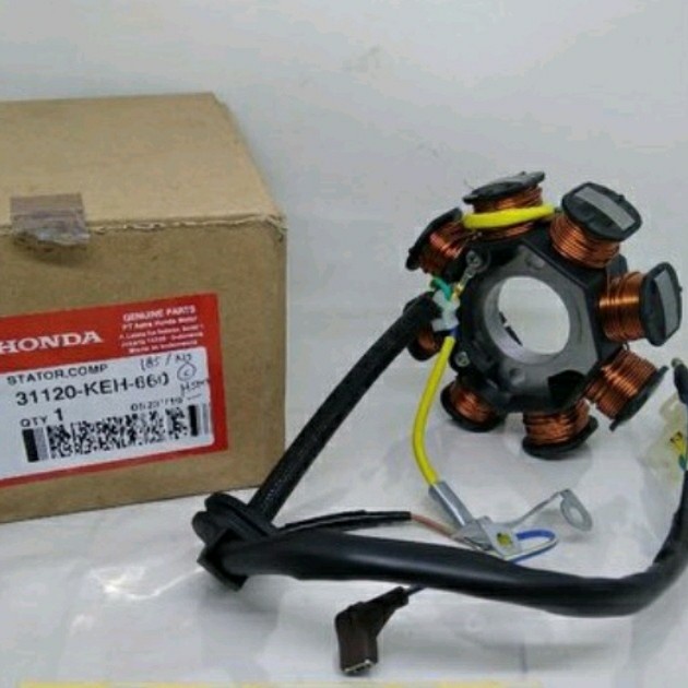 Spul Megapro Hiu Dobel Stater Stator Comp Megapro Hiu Dobel Stater