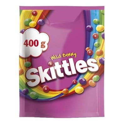 

Skittles 2 Variants Wild Berry & Fruit 400Gr 047